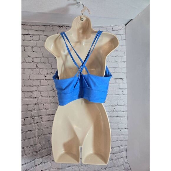 Athletic Works Women's Size XXL (20) Blue Sports Bra - Picture 4 of 4